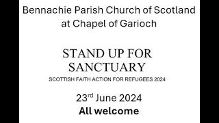 Bennachie Parish Church at Chapel of Garioch 23rd June 2024 [upl. by Osmo49]