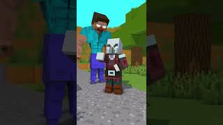 Transform Watch Zombie x Buff Herobrine Scare Pillager Scare Villager ⌚⚡ [upl. by Nets]