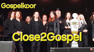 Gospelkoor Close2Gospel 💥Leids ontzet💥Garenmarkt💥Korendag [upl. by Chandless]