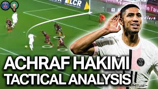 How GOOD is Achraf Hakimi  Tactical Analysis  Skills HD [upl. by Airamasor]