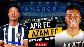 🔴live APR FC vs AZAM FC  CAF Champions League 1ST Preliminary Round [upl. by Adnuhsat]