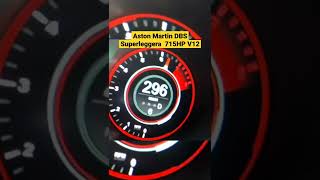 تسارع أستون مارتن DBS بقوة 715حصان🔥🇬🇧 Aston Martin DBS Superleggera Volante 715HP V12 Acceleration [upl. by Iraam]