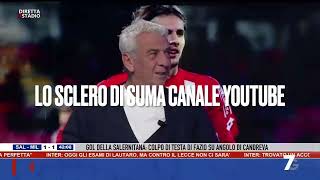 SALERNITANA MILAN 22 TELECRONACA TIZIANO CRUDELI [upl. by Amyas596]