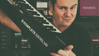 Native Instruments  Komplete Kontrol S49 serie MK Test [upl. by Leiahtan]