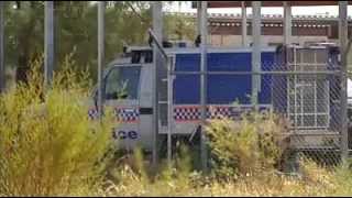 Man Shot By Police  Sandover Highway Northern Territory 2010 [upl. by Lemmy]