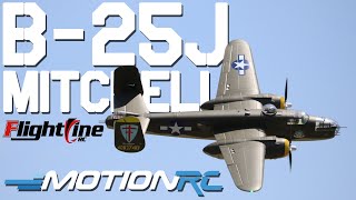 AllNew FlightLine B25 Mitchell 1600mm Bomber  Motion RC [upl. by Ykcin]