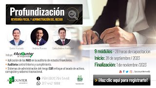 Invitación de Daniel Hurtado a Seminario de Profundización Revisoría fiscal 2023 Accounter [upl. by Gerick]