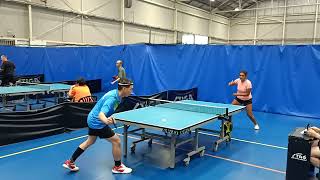 2024 NSW veterans div 2 Clement Siu vs Maha Saad set 2 [upl. by Jelks837]