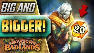 I found the BEST DECK play it before it gets NERFED  Hearthstone Showdown in the Badlands [upl. by Negrom]