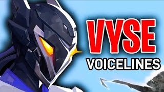 Vyse New Agent All Voice lines  Valorant [upl. by Colman179]