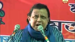 Mithun mentions ABP AnandaNielsen survey is his speech at a TMC poll rally [upl. by Ettenwahs211]