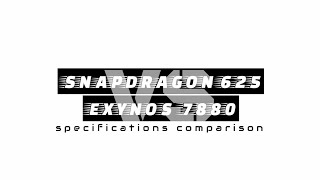 Exynos 7880 vs Snapdragon 625  Comparison  which one is better [upl. by Eeb]