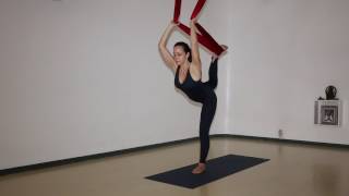 Aerial yoga basic by Alessandra Machemer [upl. by Gallagher]