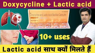 पावरफुल एंटीबायोटीक दवा । Doxycycline and lactic acid bacillus capsules [upl. by Alicirp]