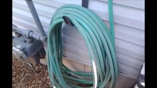 REPLACING A GARDEN HOSE HANGER [upl. by Lesko]