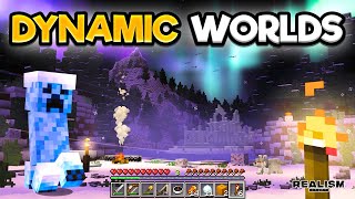 Minecrafts New quotDynamic Worldsquot Are OUT NOW [upl. by Amathist]