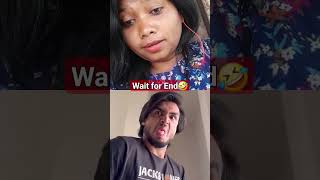 Wait for End🤣trendingshorts comedy funny viral video 🤣🤣🤣 [upl. by Idaline121]