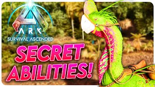 Ark Survival Ascended Insane SECRET Abilities You NEED To Know [upl. by Inihor285]