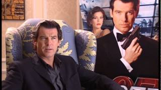 Pierce Brosnan interview for Tomorrow Never Dies [upl. by Olrac]