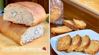 Filoni e Biscotti di Mosto  Dolci della Vendemmia 🍇 Specialità Tipica delle Marche  Grape Harvest [upl. by Tami]