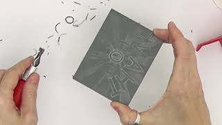 Lino Cutting and Block Printing for the Very First Time [upl. by Tila259]