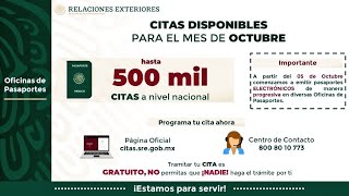 CÓMO CONSEGUIR CITA PARA PASAPORTE MEXICANO [upl. by Eloken173]