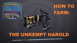 Borderlands 2 How to Farm the Unkempt Harold [upl. by Noterb470]