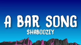 Shaboozey  A Bar Song Tipsy Lyrics [upl. by Mauretta157]