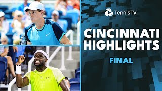 Jannik Sinner vs Frances Tiafoe For The Crown 🏆  Cincinnati 2024 Final Highlights [upl. by Schouten459]