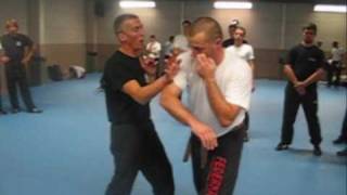 Lerho JeanMichel krav maga hesby club waremme déf coup de coude [upl. by Ahsiya]