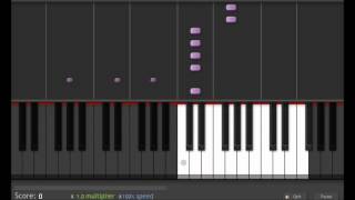 Beautiful Piano Song Synthesia  Cold by Jorge Méndez [upl. by Orton]