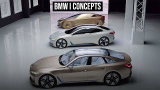 BMW Vision Concepts  Futuristic Designs Leading To The BMW i4 [upl. by Alegre130]