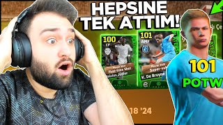 EN İYİ TOP AÇILIMI POTW 101 DE BRUYNE 😲 HERŞEYİ ÇIKARDIM EFOOTBALL MOBİLE [upl. by Johnathan101]