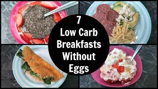 7 Low Carb Breakfast Without Eggs Ideas  Easy Keto Breakfasts With No Eggs [upl. by Eisnil]