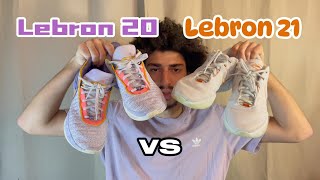 LEBRON 20 vs 21 [upl. by Mientao]