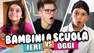 BAMBINI A SCUOLA  IERI VS OGGI  iPantellas [upl. by Imot211]