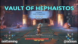 Vault of Hephaistos 100 Walkthrough  Immortals Fenyx Rising PS5 [upl. by Delastre]