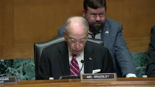 Grassley Questions Witnesses on Remote Sales Tax Collection Issues [upl. by Akemehc282]