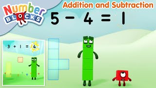 Numberblocks  Addition and Subtraction  Learn to Count [upl. by Portwin]