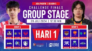 🔴 ID AP MLBB  Snapdragon Mobile Challenge Finals Group Stage  Season ke5 Hari ke1 [upl. by Selina]