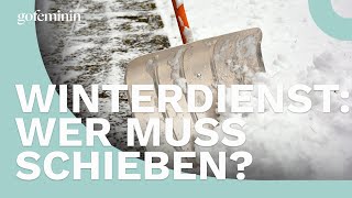 Schnee amp Eis Wer kümmert sich um den Winterdienst [upl. by Annaerdna]