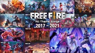 Free Fire All Theme Songs 2017  2021  OB29   Old to New Theme  HD [upl. by Nyleahcim]