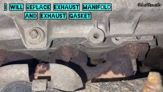 Customer States “My Vehicle Is Ticking” Exhaust Manifold Leak Ford F150 exhaust [upl. by Yarahs]