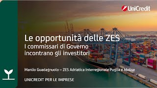 Le opportunità delle ZES focus zona Adriatica Interregionale Puglia e Molise [upl. by Lily]