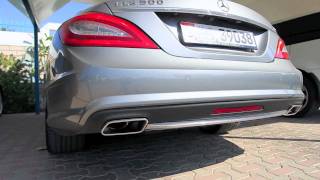 2012 Mercedes CLS 500 startup and rev [upl. by Keraj]