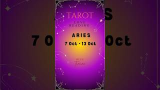 Aries tarot love reading 716 October arieshoroscopetoday [upl. by Zoes]