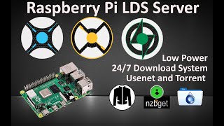 The Best Raspberry Pi Server with Sonarr Radarr Deluge NZBGet and Jackett [upl. by Ahsieyt]