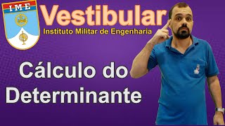 Determinantes  Prova IME  Bizu  Cálculo do determinante  Regra de Chió 745 [upl. by Nnaitak]