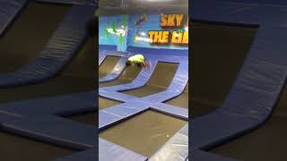 NEW trick 💫 Flip 🔥foryou trampoline parkour trending viralvideo newsong music foryou [upl. by Tranquada]