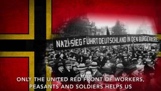 Kampflied Gegen Den Faschismus  German AntiFascist Song English Lyrics [upl. by Eniarrol]